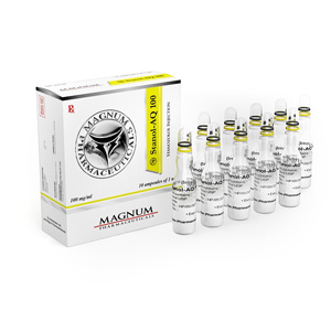 Stanozolol injection (Winstrol depot) 10 ampuls (100mg/ml) online by Magnum Pharmaceuticals