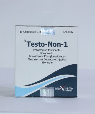 Sustanon 250 (Testosterone mix) 10 ampuls (250mg/ml) online by Maxtreme