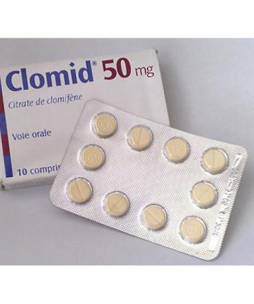 Clomiphene citrate (Clomid) 50mg (10 pillen) online by Cipla